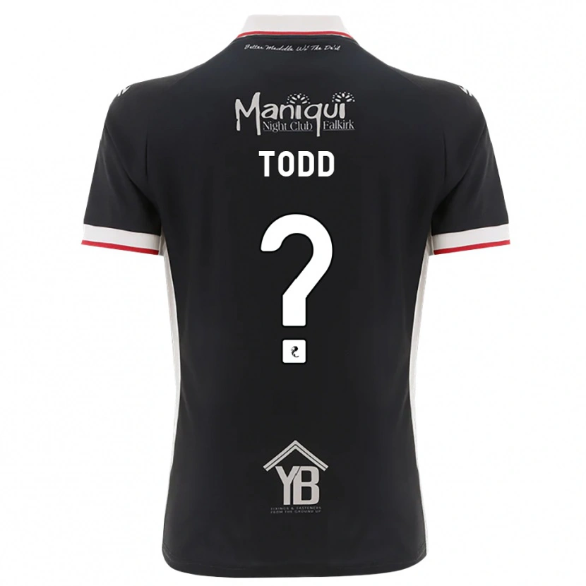 Danxen Damen Shannon Todd #0 Schwarz Weiß Rot Heimtrikot Trikot 2026/27 T-Shirt
