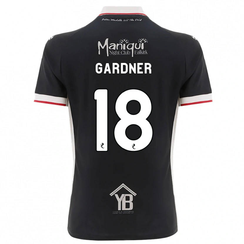 Danxen Damen Joe Gardner #18 Schwarz Weiß Rot Heimtrikot Trikot 2026/27 T-Shirt