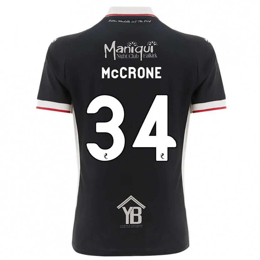 Danxen Damen Caelan Mccrone #34 Schwarz Weiß Rot Heimtrikot Trikot 2026/27 T-Shirt