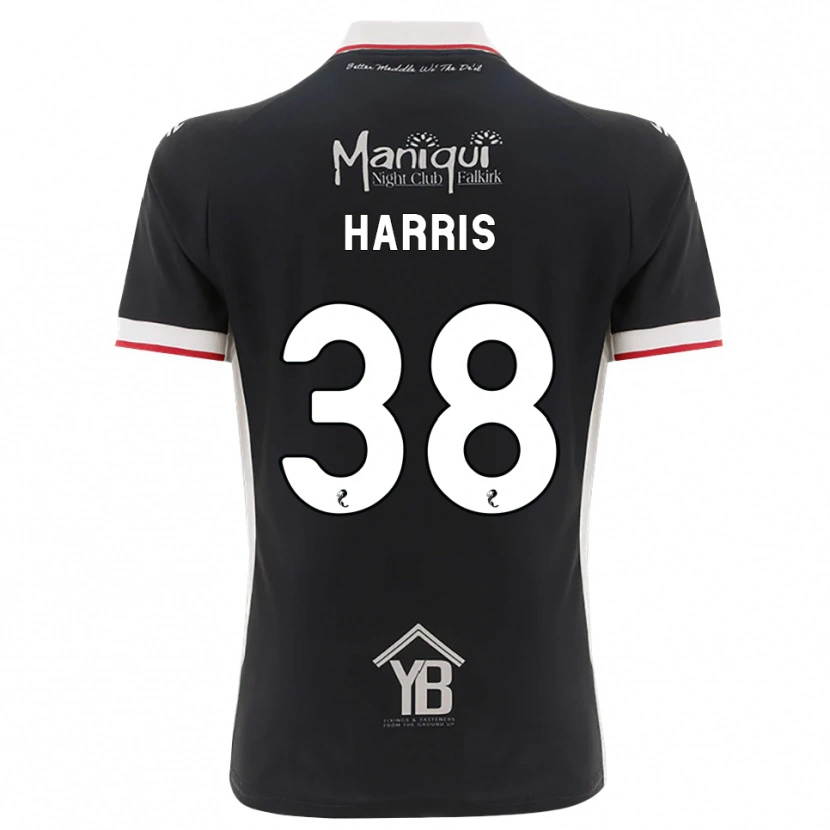 Danxen Damen Leo Harris #38 Schwarz Weiß Rot Heimtrikot Trikot 2026/27 T-Shirt