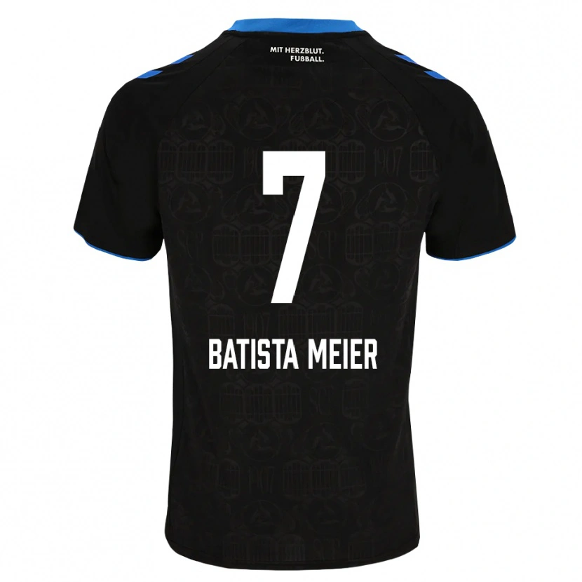 Danxen Damen Oliver Batista Meier #7 Schwarz Weiß Rot Heimtrikot Trikot 2026/27 T-Shirt
