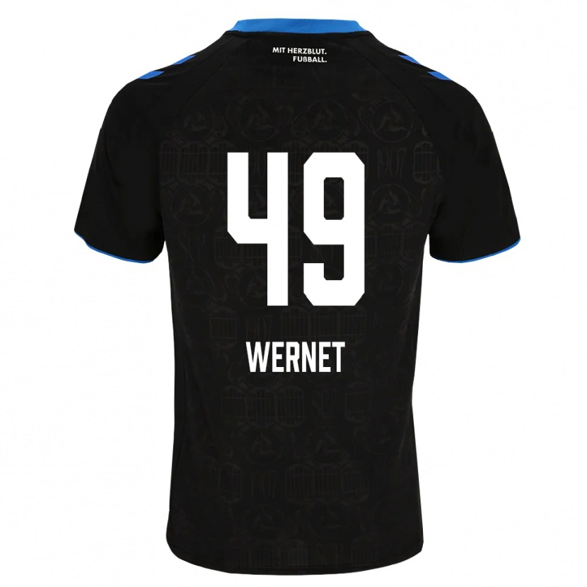 Danxen Damen Vigo Wernet #49 Schwarz Weiß Rot Heimtrikot Trikot 2026/27 T-Shirt