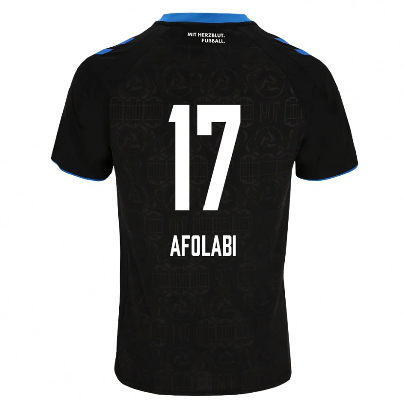 Danxen Damen Gentil Afolabi #17 Schwarz Weiß Rot Heimtrikot Trikot 2026/27 T-Shirt
