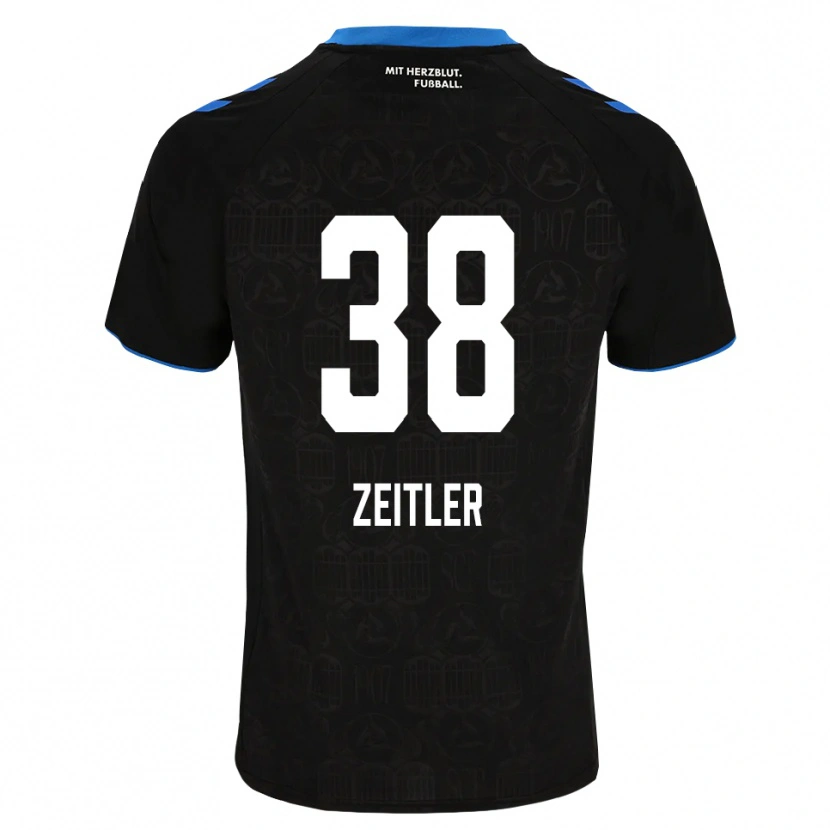 Danxen Damen Deniz Zeitler #38 Schwarz Weiß Rot Heimtrikot Trikot 2026/27 T-Shirt