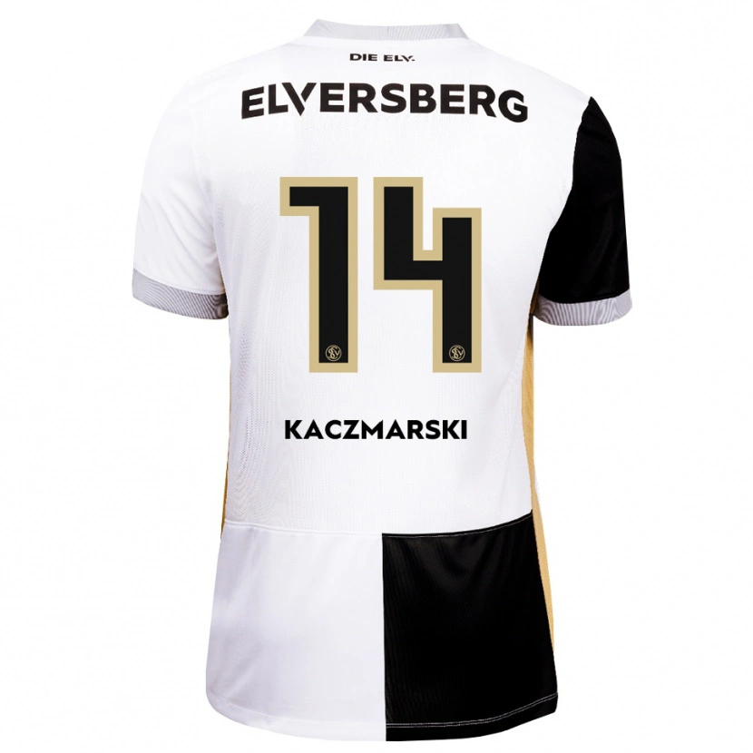Danxen Damen Piotr Kaczmarski #14 Schwarz Weiß Braun Heimtrikot Trikot 2026/27 T-Shirt