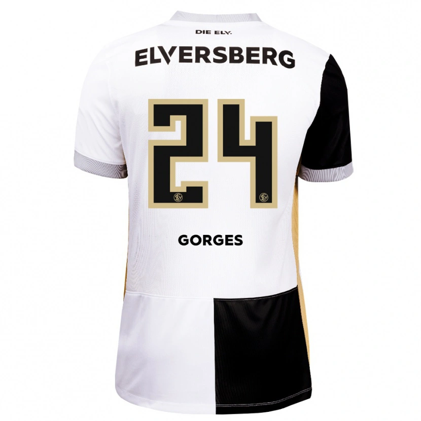 Danxen Damen Nils Gorges #24 Schwarz Weiß Braun Heimtrikot Trikot 2026/27 T-Shirt