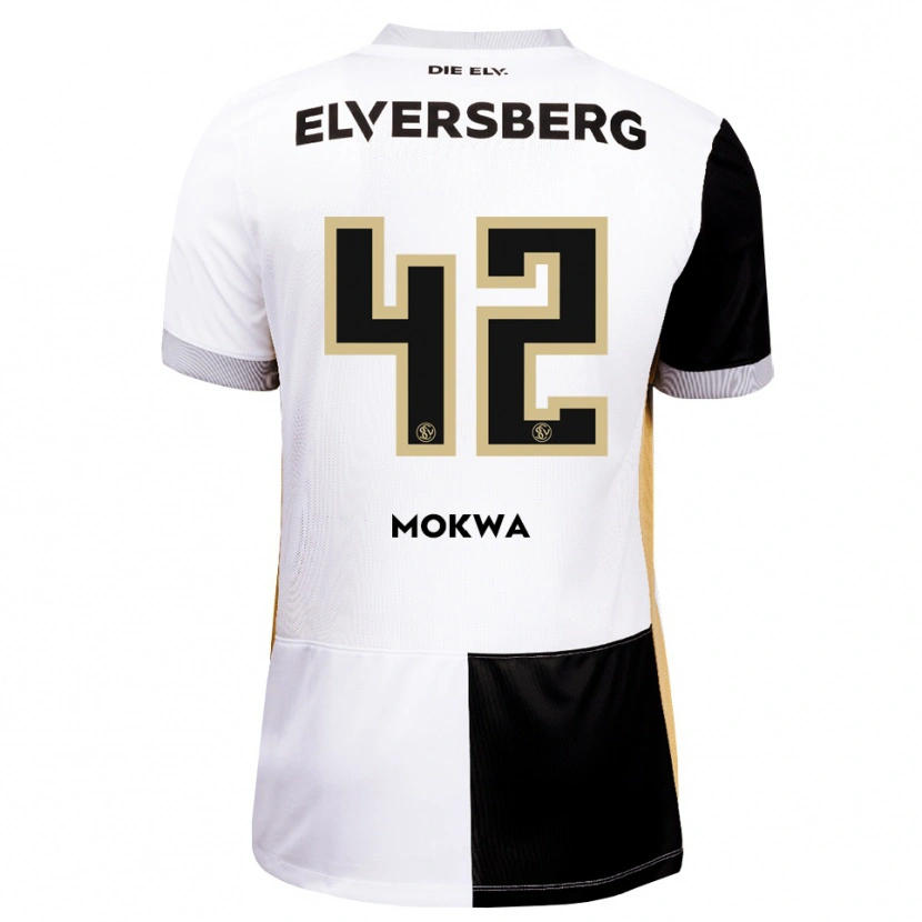 Danxen Damen David Mokwa #42 Schwarz Weiß Braun Heimtrikot Trikot 2026/27 T-Shirt