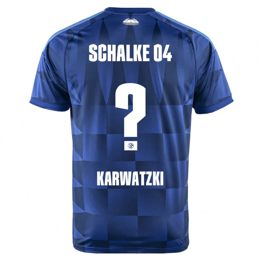 Danxen Damen Lucy Karwatzki #0 Dunkelblau Gelb Weiß Heimtrikot Trikot 2026/27 T-Shirt