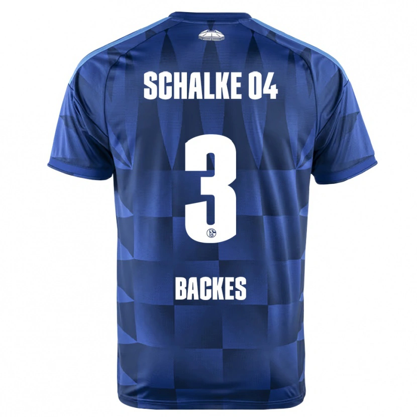 Danxen Damen Diego Backes-Klimek #3 Dunkelblau Gelb Weiß Heimtrikot Trikot 2026/27 T-Shirt