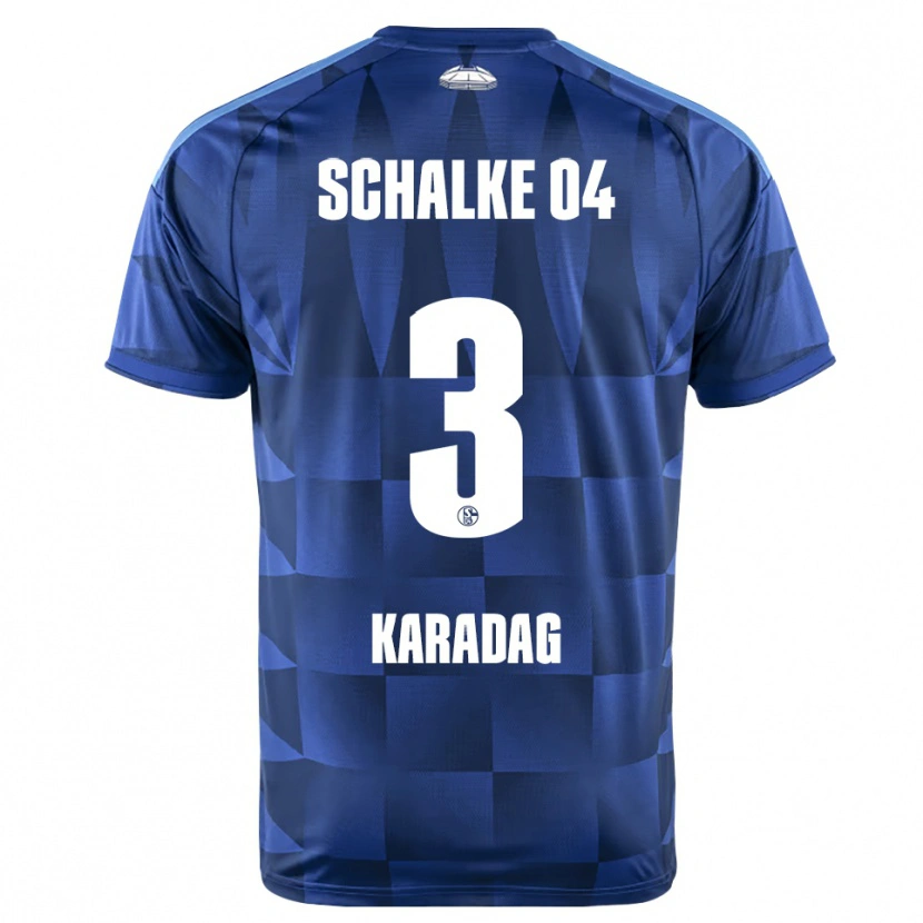Danxen Damen Meltem Karadag #3 Dunkelblau Gelb Weiß Heimtrikot Trikot 2026/27 T-Shirt