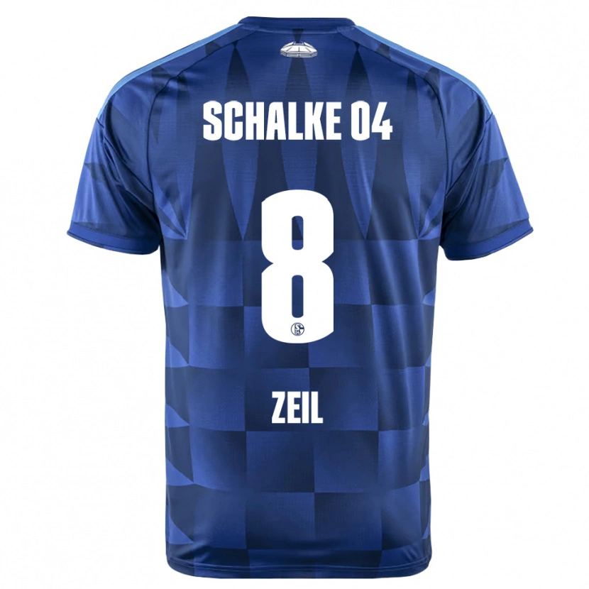 Danxen Damen Emil Zeil #8 Dunkelblau Gelb Weiß Heimtrikot Trikot 2026/27 T-Shirt
