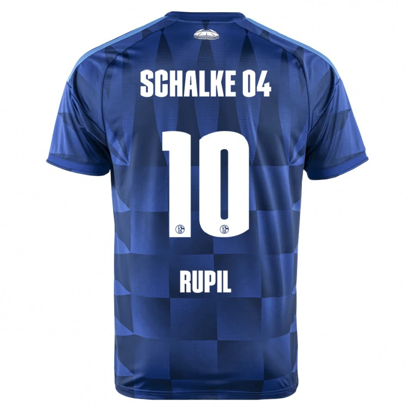 Danxen Damen Timothé Rupil #10 Dunkelblau Gelb Weiß Heimtrikot Trikot 2026/27 T-Shirt