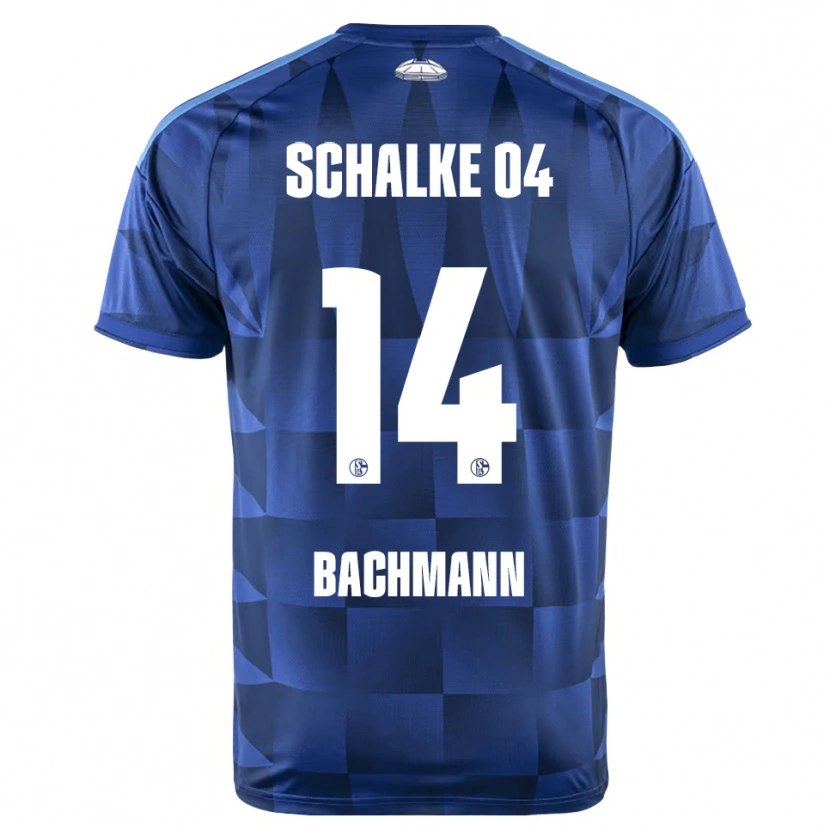 Danxen Damen Janik Bachmann #14 Dunkelblau Gelb Weiß Heimtrikot Trikot 2026/27 T-Shirt