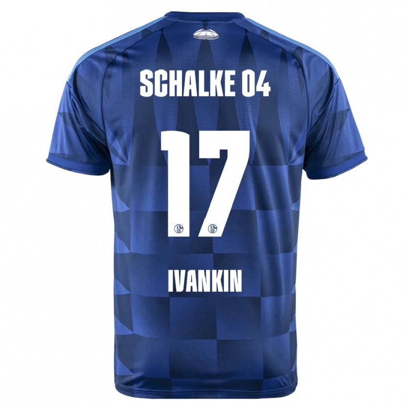 Danxen Damen Alexander Ivankin #17 Dunkelblau Gelb Weiß Heimtrikot Trikot 2026/27 T-Shirt