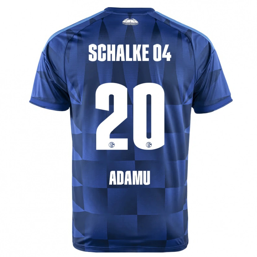 Danxen Damen Junior Adamu #20 Dunkelblau Gelb Weiß Heimtrikot Trikot 2026/27 T-Shirt