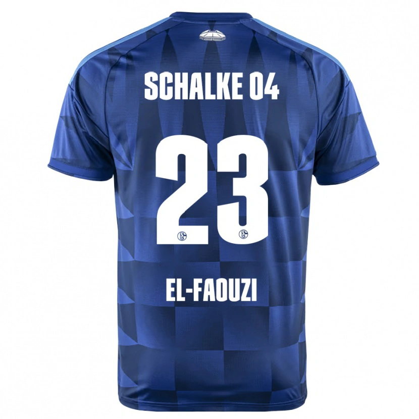 Danxen Damen Soufiane El-Faouzi #23 Dunkelblau Gelb Weiß Heimtrikot Trikot 2026/27 T-Shirt