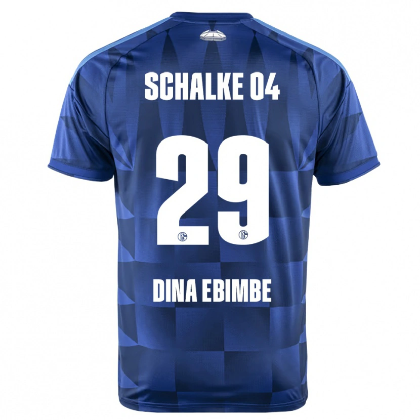Danxen Damen Junior Dina Ebimbe #29 Dunkelblau Gelb Weiß Heimtrikot Trikot 2026/27 T-Shirt