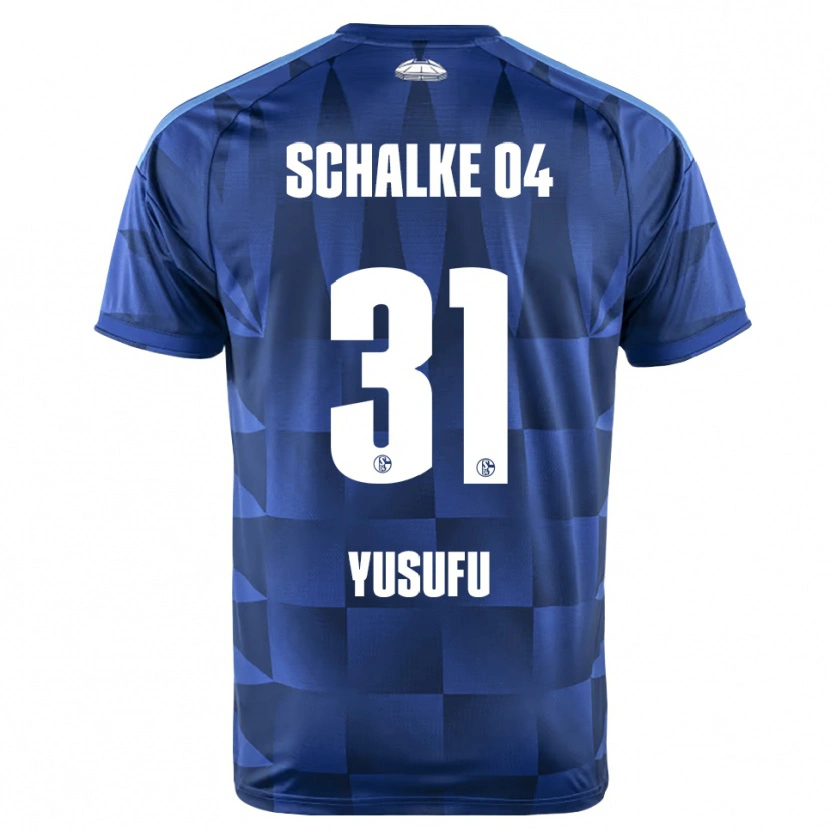 Danxen Damen Faaris Yusufu #31 Dunkelblau Gelb Weiß Heimtrikot Trikot 2026/27 T-Shirt