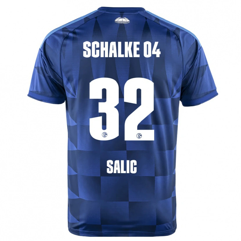 Danxen Damen Dana Salic #32 Dunkelblau Gelb Weiß Heimtrikot Trikot 2026/27 T-Shirt