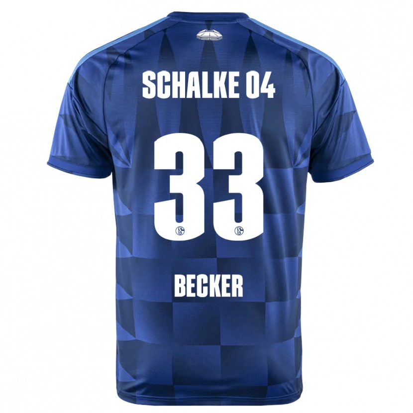 Danxen Damen Vitalie Becker #33 Dunkelblau Gelb Weiß Heimtrikot Trikot 2026/27 T-Shirt