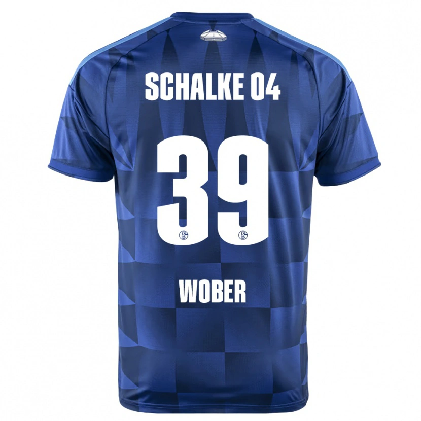 Danxen Damen Maximilian Wöber #39 Dunkelblau Gelb Weiß Heimtrikot Trikot 2026/27 T-Shirt