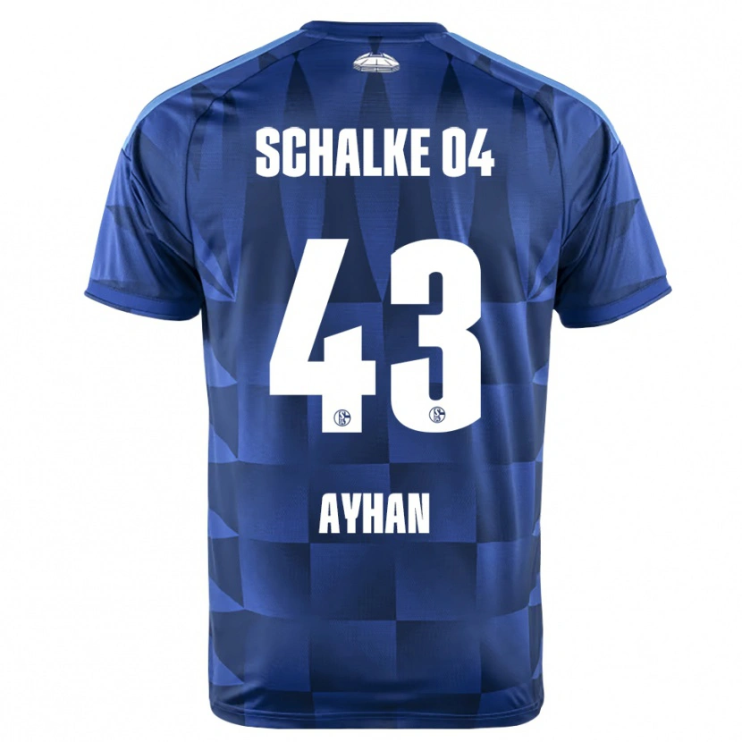 Danxen Damen Mertcan Ayhan #43 Dunkelblau Gelb Weiß Heimtrikot Trikot 2026/27 T-Shirt
