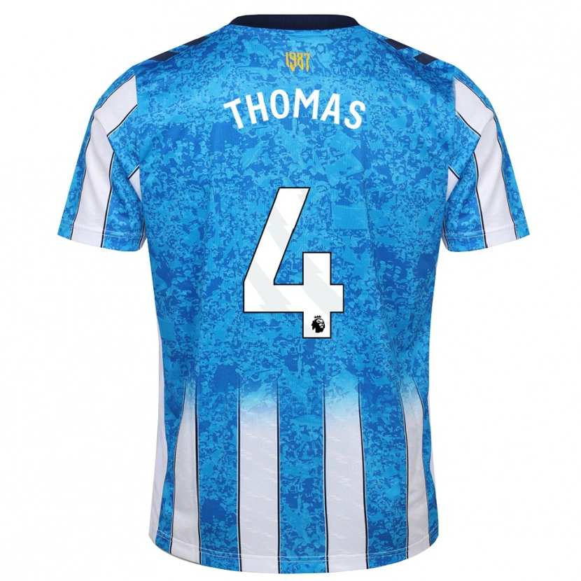 Danxen Damen Bobby Thomas #4 Weiß Blau Orange Heimtrikot Trikot 2026/27 T-Shirt