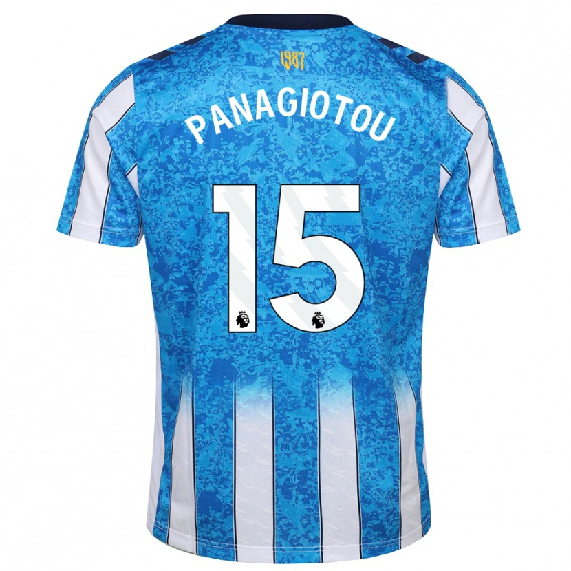 Danxen Damen Constantine Panagiotou #15 Weiß Blau Orange Heimtrikot Trikot 2026/27 T-Shirt