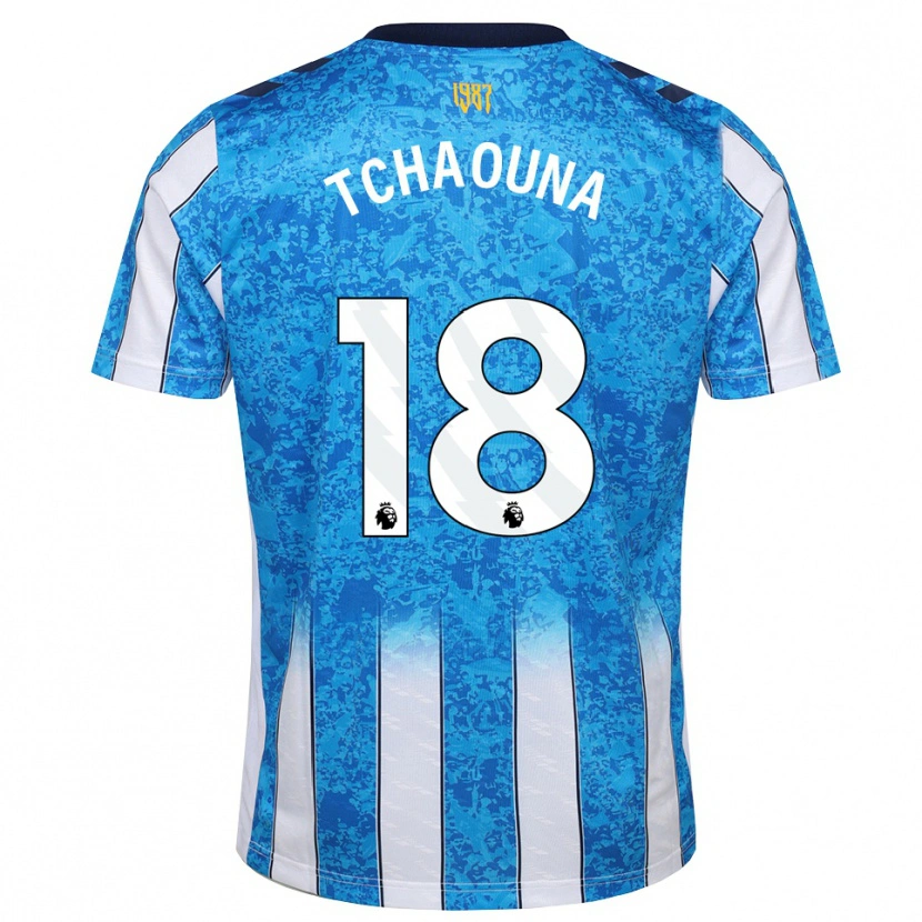 Danxen Damen Loum Tchaouna #18 Weiß Blau Orange Heimtrikot Trikot 2026/27 T-Shirt