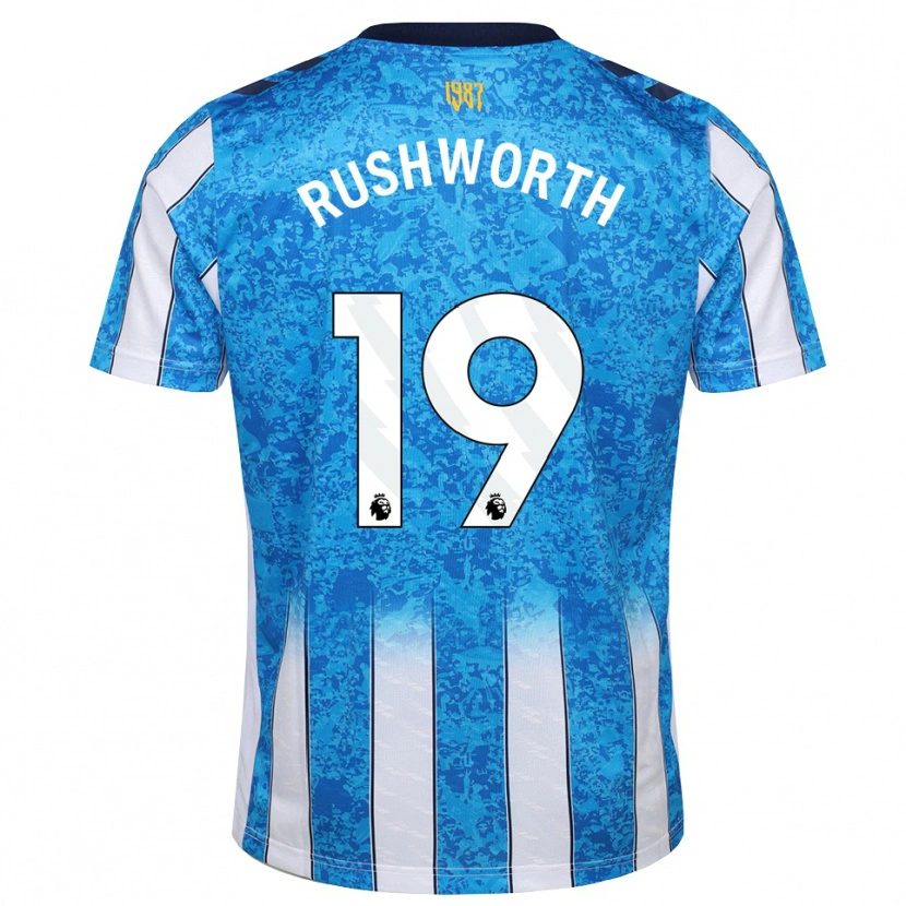 Danxen Damen Carl Rushworth #19 Weiß Blau Orange Heimtrikot Trikot 2026/27 T-Shirt