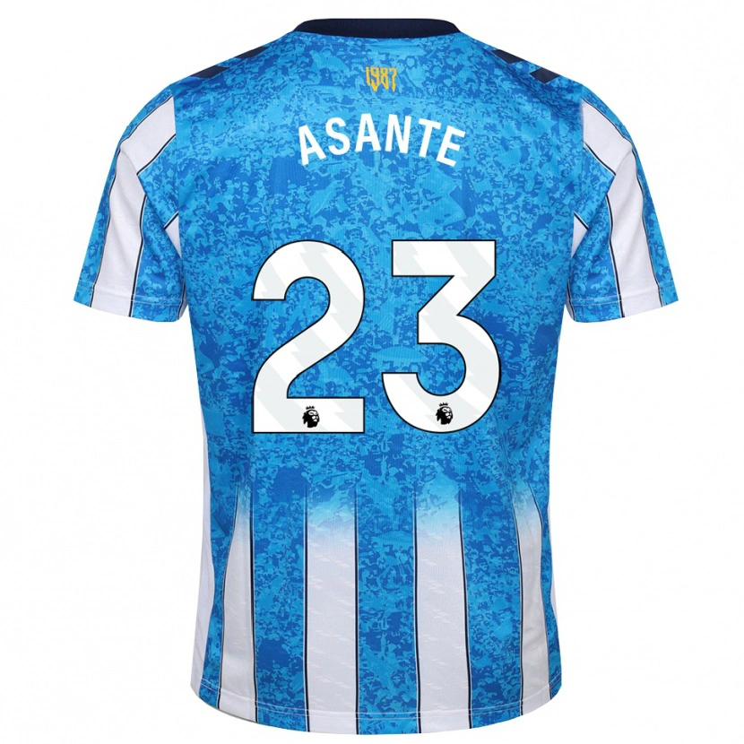 Danxen Damen Brandon Thomas-Asante #23 Weiß Blau Orange Heimtrikot Trikot 2026/27 T-Shirt
