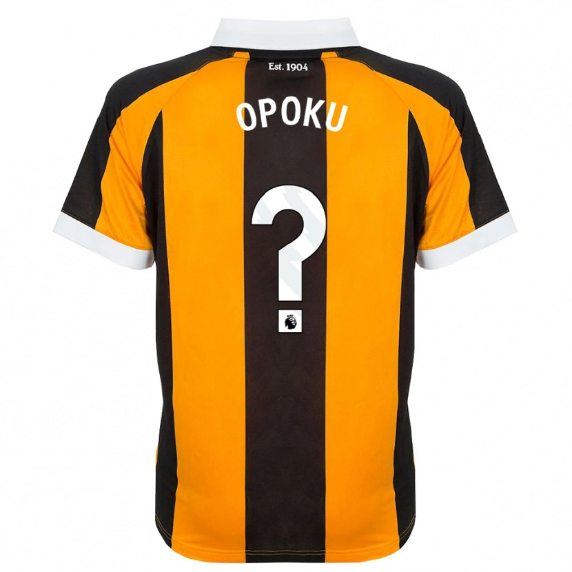 Danxen Damen Sam Opoku #0 Orange Schwarz Weiß Heimtrikot Trikot 2026/27 T-Shirt