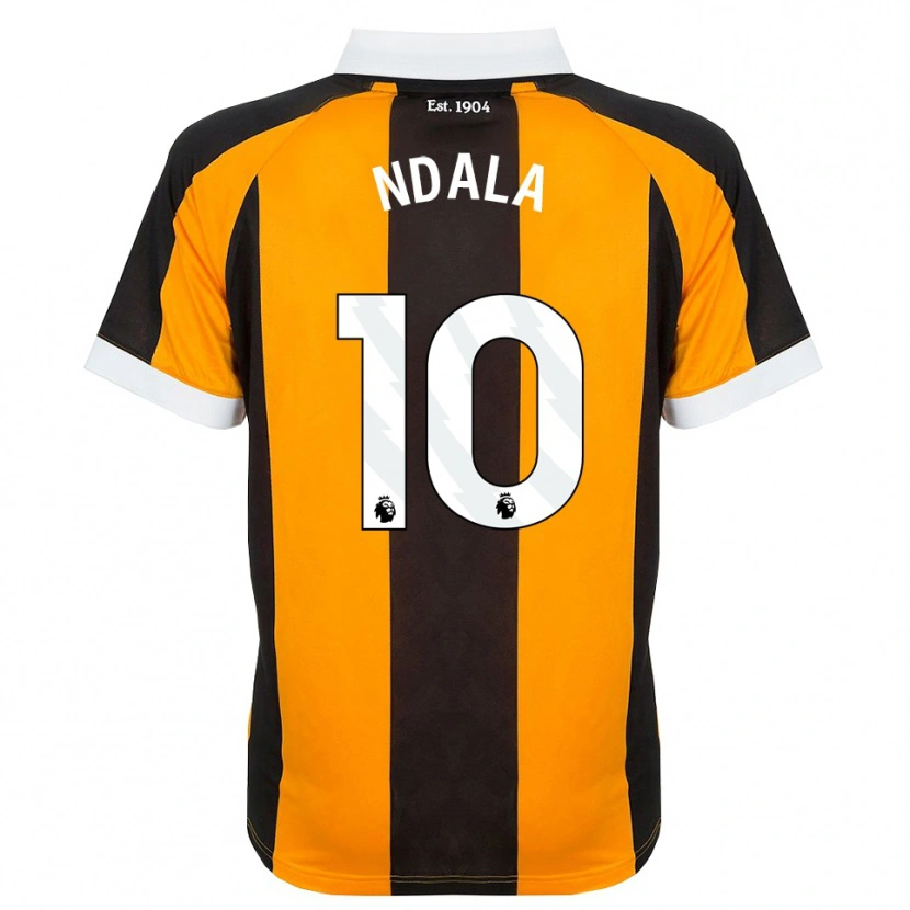Danxen Damen Joel Ndala #10 Orange Schwarz Weiß Heimtrikot Trikot 2026/27 T-Shirt