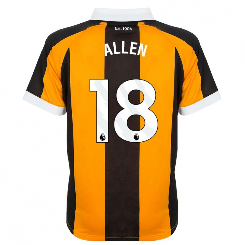 Danxen Damen Aaliyah Allen #18 Orange Schwarz Weiß Heimtrikot Trikot 2026/27 T-Shirt