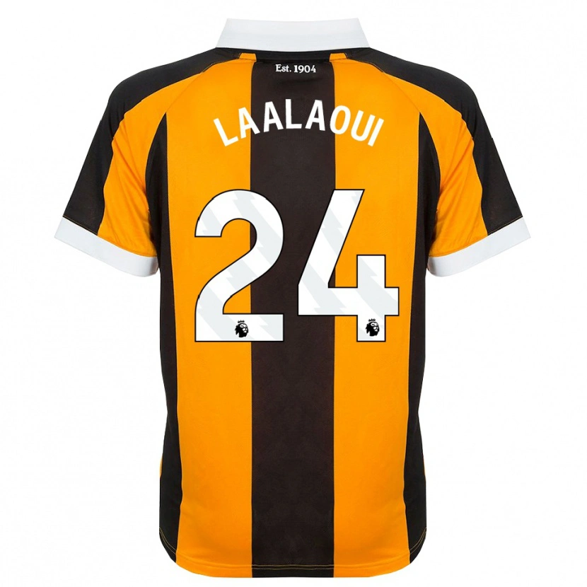 Danxen Damen Reda Laalaoui #24 Orange Schwarz Weiß Heimtrikot Trikot 2026/27 T-Shirt
