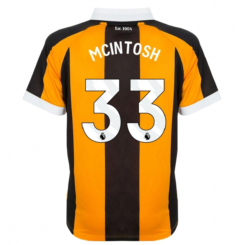 Danxen Damen Lucy Mcintosh #33 Orange Schwarz Weiß Heimtrikot Trikot 2026/27 T-Shirt