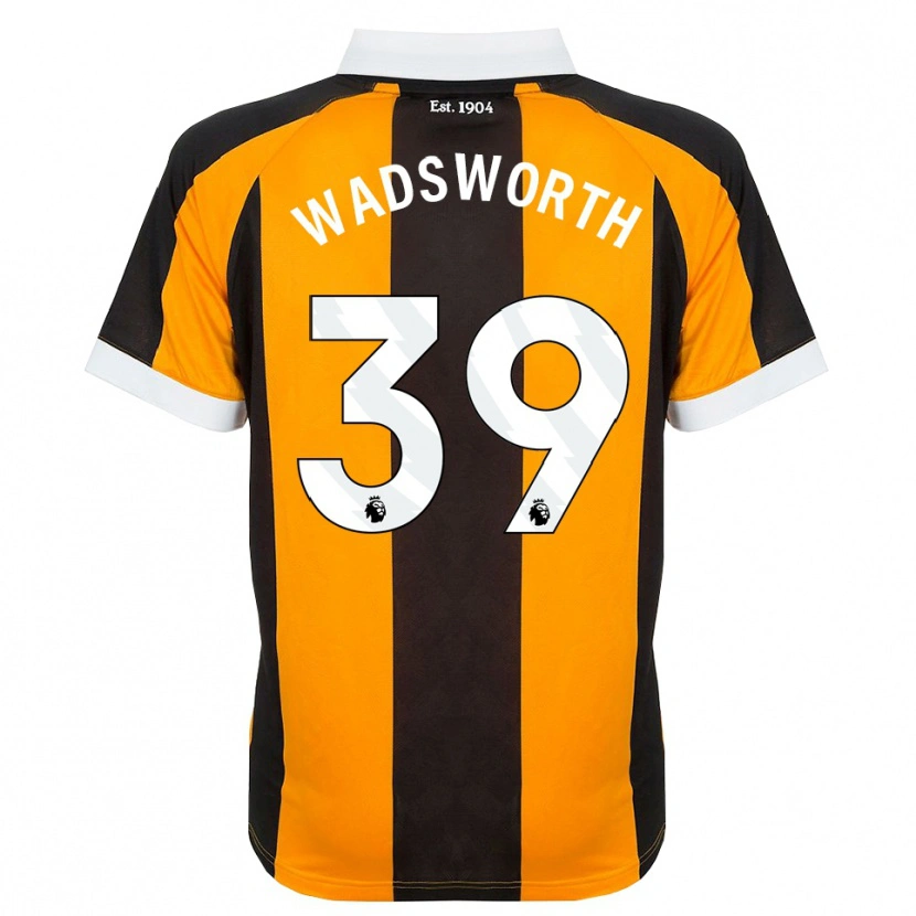 Danxen Damen Noah Wadsworth #39 Orange Schwarz Weiß Heimtrikot Trikot 2026/27 T-Shirt