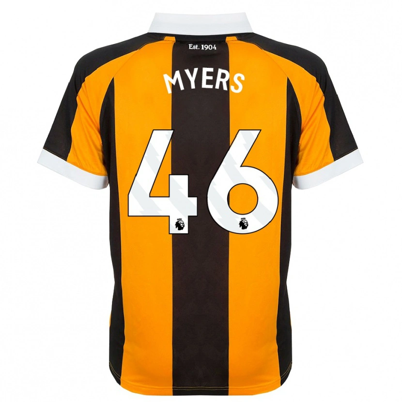 Danxen Damen Zane Myers #46 Orange Schwarz Weiß Heimtrikot Trikot 2026/27 T-Shirt