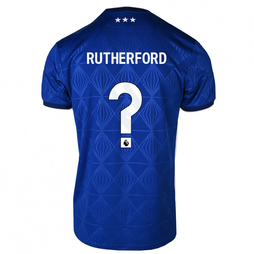 Danxen Damen Ella Rutherford #0 Mittelblau Weiß Rot Heimtrikot Trikot 2026/27 T-Shirt