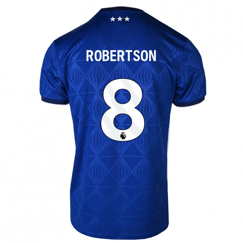 Danxen Damen Kyra Robertson #8 Mittelblau Weiß Rot Heimtrikot Trikot 2026/27 T-Shirt