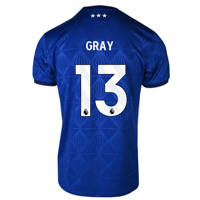 Danxen Damen Henry Gray #13 Mittelblau Weiß Rot Heimtrikot Trikot 2026/27 T-Shirt