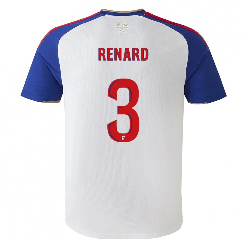 Danxen Damen Wendie Renard #3 Königsblau Rot Weiß Heimtrikot Trikot 2026/27 T-Shirt