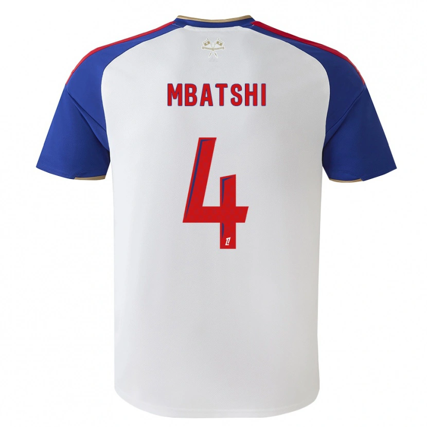 Danxen Damen Prince Mbatshi Mukuba #4 Königsblau Rot Weiß Heimtrikot Trikot 2026/27 T-Shirt