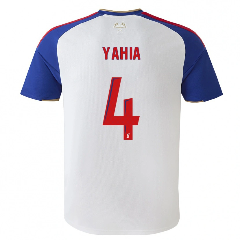 Danxen Damen Kelyan Yahia #4 Königsblau Rot Weiß Heimtrikot Trikot 2026/27 T-Shirt