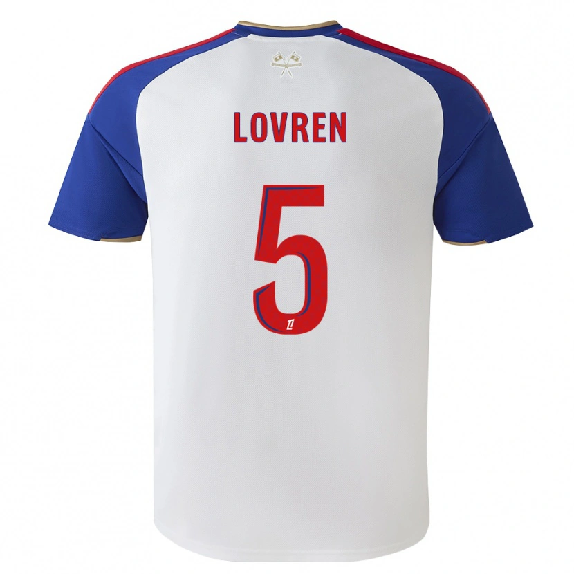 Danxen Damen Dejan Lovren #5 Königsblau Rot Weiß Heimtrikot Trikot 2026/27 T-Shirt