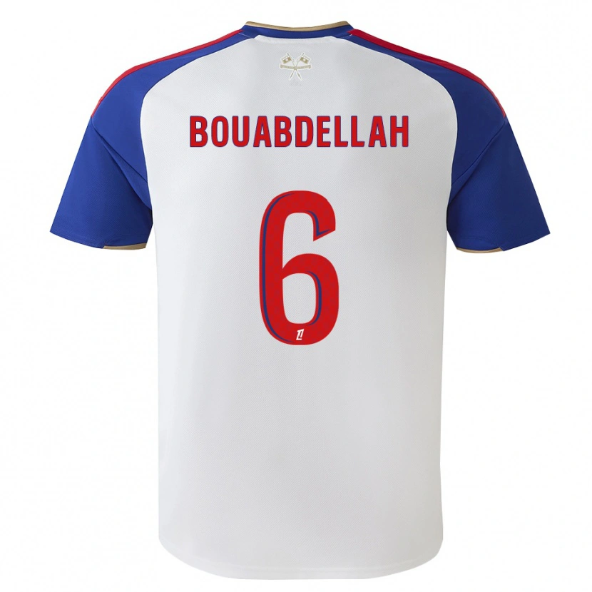 Danxen Damen Jalis Bouabdellah #6 Königsblau Rot Weiß Heimtrikot Trikot 2026/27 T-Shirt