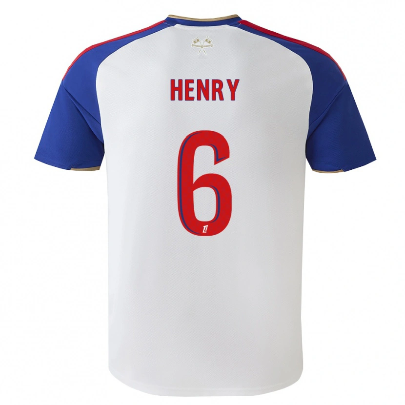 Danxen Damen Amandine Henry #6 Königsblau Rot Weiß Heimtrikot Trikot 2026/27 T-Shirt