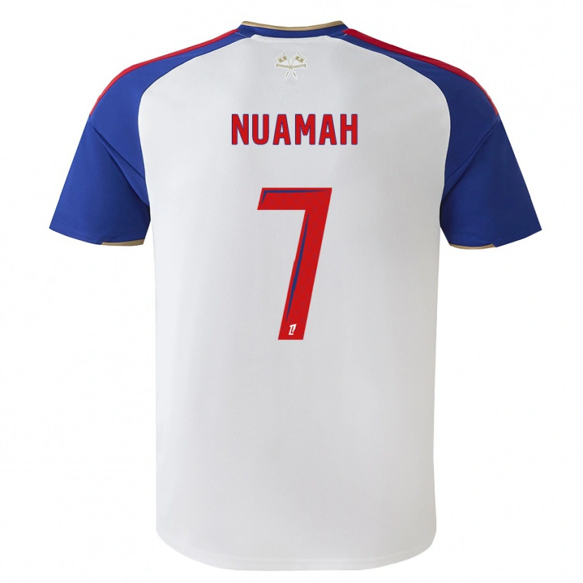 Danxen Damen Ernest Nuamah #7 Königsblau Rot Weiß Heimtrikot Trikot 2026/27 T-Shirt