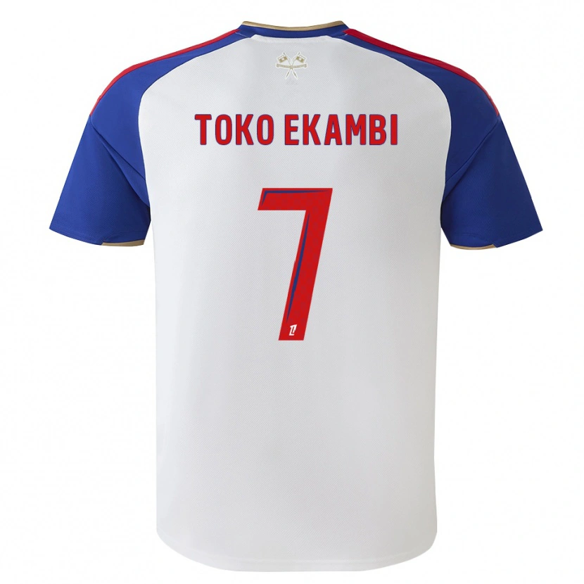 Danxen Damen Karl Toko Ekambi #7 Königsblau Rot Weiß Heimtrikot Trikot 2026/27 T-Shirt
