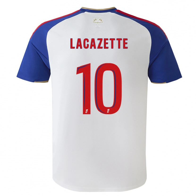 Danxen Damen Alexandre Lacazette #10 Königsblau Rot Weiß Heimtrikot Trikot 2026/27 T-Shirt